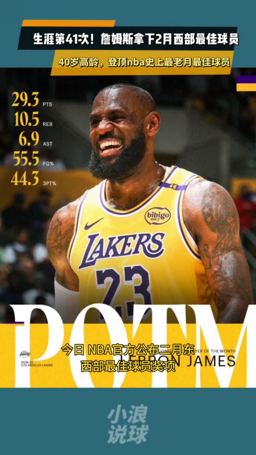 篮球明星詹姆斯获得年度最有价值球员奖