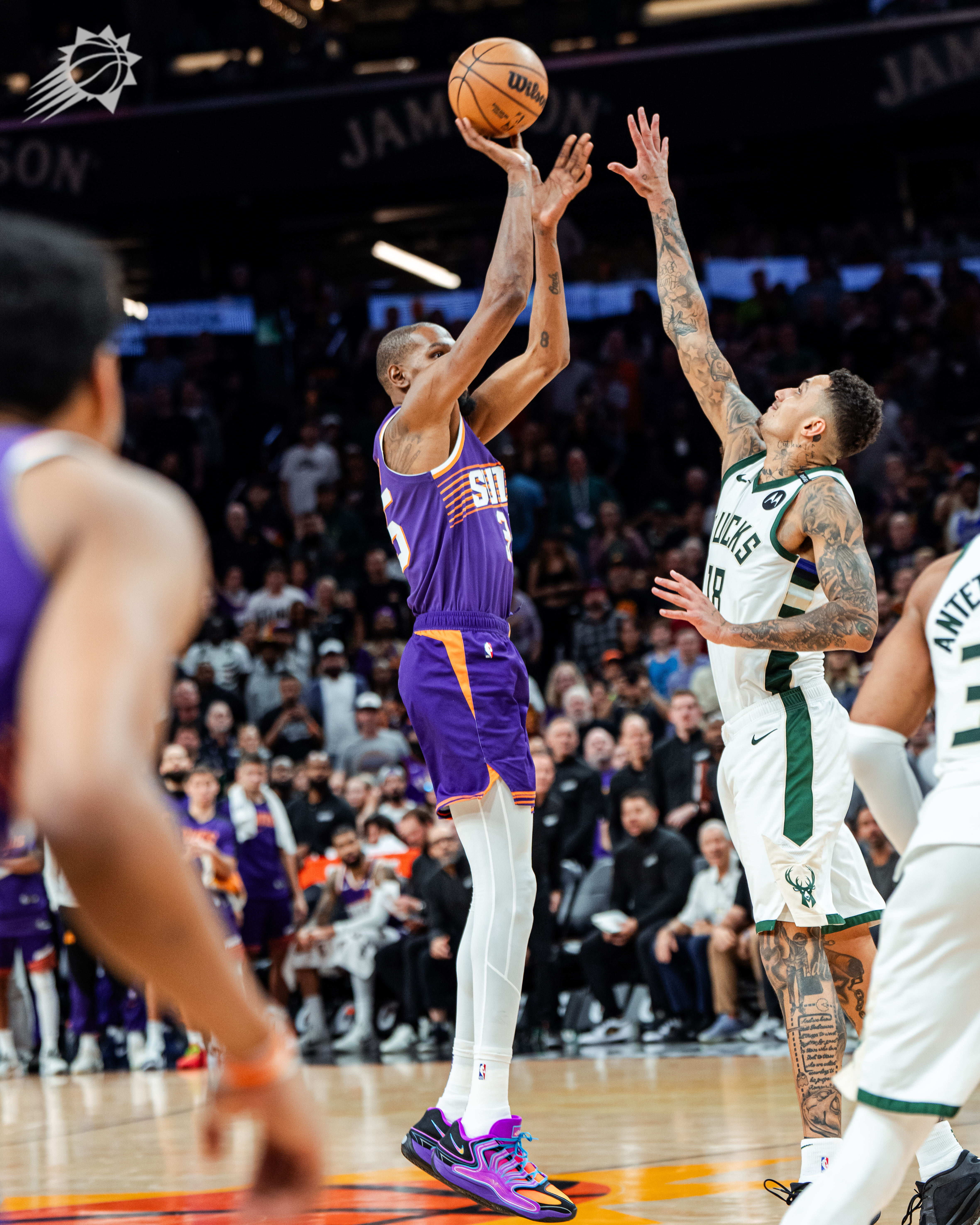 篮网擒掘金，杜兰特狂砍45分