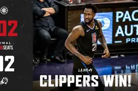 快船客场击败爵士，继续压制西部其他队伍